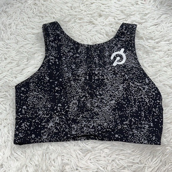 Lululemon Energetic Edge Cropped Tank Black - Picture 1 of 6